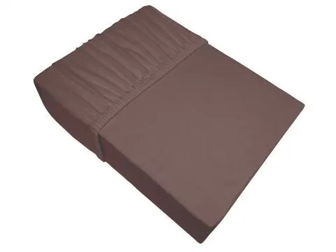 Prześcieradło Jersey z gumką 100x200 mokka - Bielbaw 076