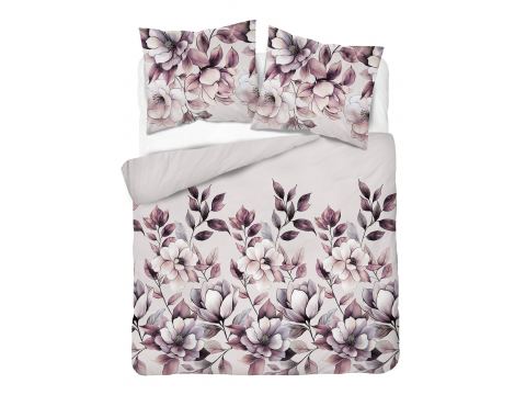 Pościel z bawełny 160x200 +2/70x80 beżowe marzenie wz. 5498 b
