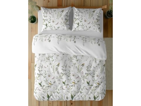 Pościel z bawełny 220x200 +2/70x80 poranny śpiew wz. 5500 a