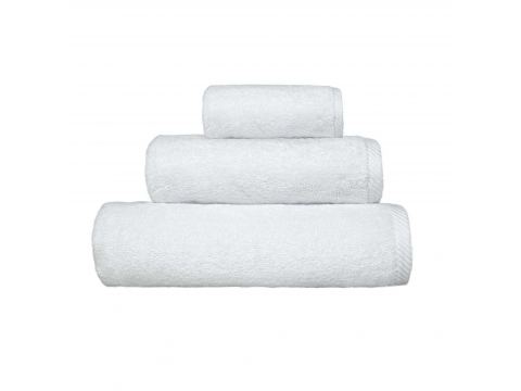 Ręcznik hotelowy 50x100  RUBIN biały – 100% bawełna frotte, 500 g/m², pranie 95°C