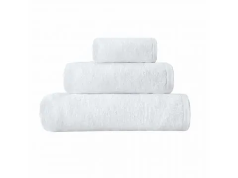 Ręcznik hotelowy 30x50 OPAL biały – 100% bawełna frotte, 450 g/m², pranie 95°C