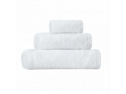 Ręcznik hotelowy 50x100  OPAL biały – 100% bawełna frotte, 450 g/m², pranie 95°C