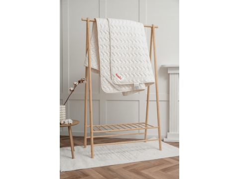 Podkład na materac Pad Cotton Comfort Organic 160x200 – 100% Bawełna Organiczna, Oddychająca, Pikowana