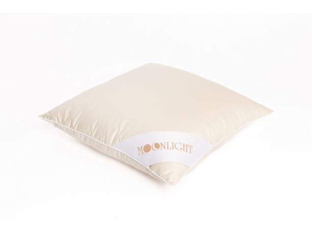 Poduszka puchowa trzykomorowa Moonlight 70x80 cm – naturalny komfort i ergonomiczne wsparcie
