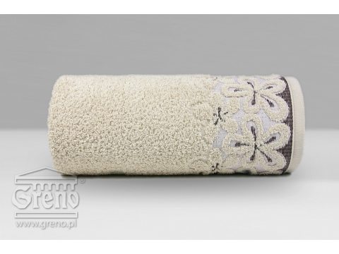 Ręcznik Greno  Bella 50x90 Beżowy