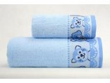 Ręcznik dla dzieci  Misie New 50x70  Niebieski  Greno