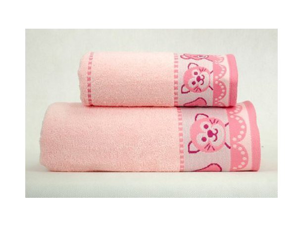 Ręcznik  dla dzieci Misie New 50x70  Różowy  Greno