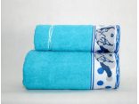 Ręcznik  dla dzieci Sharp Pei  50x70 Niebieski  Greno