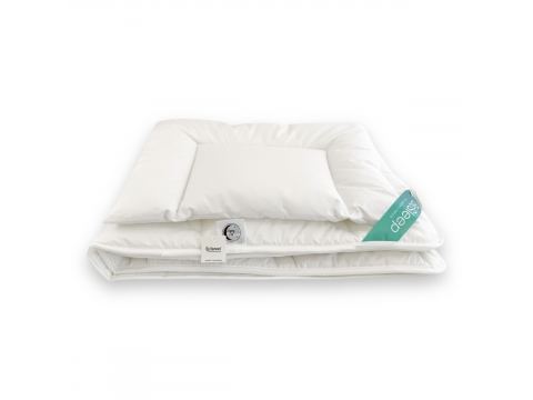 Kołdra i poduszka dla dzieci 90x120 + 40x60 BioSleep TENCEL Lyocell – całoroczna, antyalergiczna, komfort i bezpieczeństwo