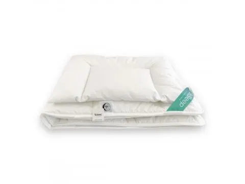 Kołdra i poduszka dla dzieci 90x120 + 40x60 BioSleep TENCEL Lyocell – całoroczna, antyalergiczna, komfort i bezpieczeństwo