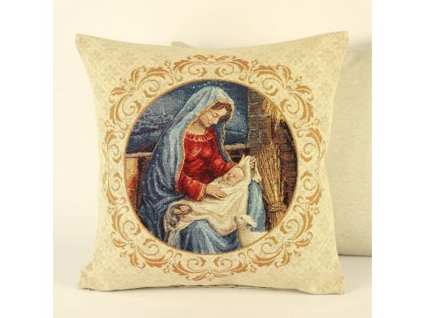 Poszewka świąteczna gobelinowa betlejem nr. 421 SlodkieSny 45x45 cm gobelin