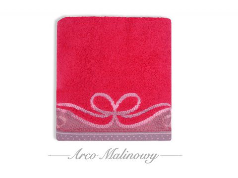 Ręcznik Arco 50x90  Malinowy Greno