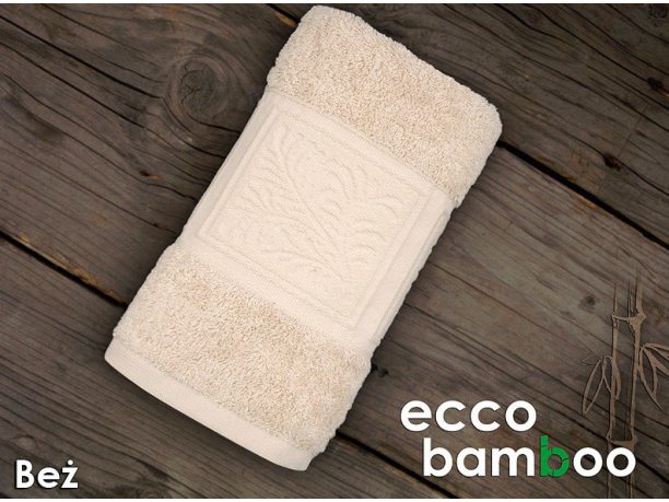 Ręcznik  Ecco Bamboo 50x90 Beż  Greno