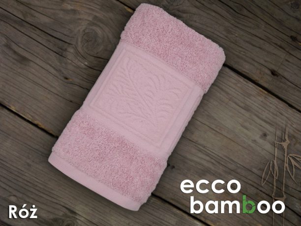 Ręcznik Ecco Bamboo 50x90 Różowy Greno