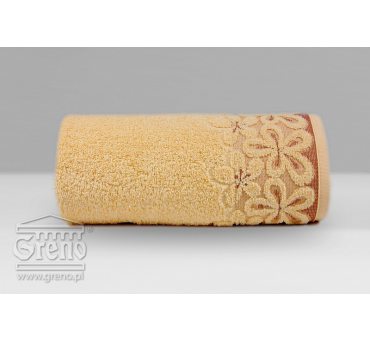 Ręcznik Greno Bella 30x50 morelowy