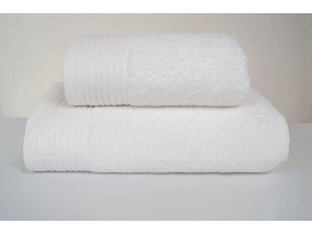 Ręcznik Novita - mikrobawełna - biały - 50x90 cm - Fine Collection - Greno