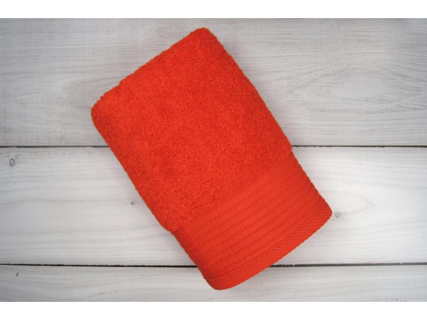 Ręcznik Novita - mikrobawełna - pomarańczowy - 50x90 cm - Fine Collection - Greno