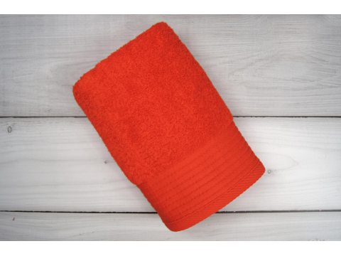 Ręcznik Novita - mikrobawełna - pomarańczowy - 70x140 cm - Fine Collection - Greno