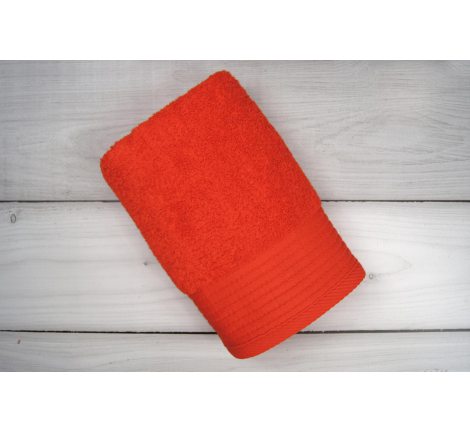 Ręcznik Novita - mikrobawełna - pomarańczowy - 70x140 cm - Fine Collection - Greno