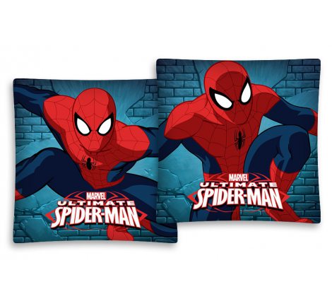 Poszewka licencyjna dla dzieci - microfibra - 40x40 cm - Spider Man SM 05