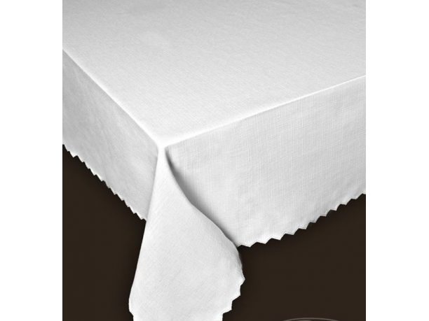 Obrus plamoodporny 140x200 cm biały len