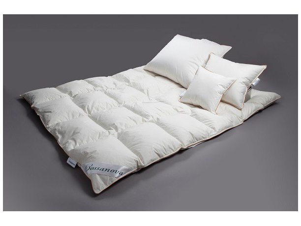 Kołdra całoroczna  Bossanova  soft 220x200  - naturalne pierze i puch gęsi