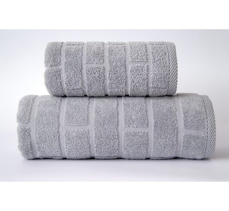 Ręcznik Brick - Jasny Popiel - 70x140 - Greno