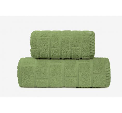 Ręcznik Brick - Oliwkowy - 50 x 90 - Greno