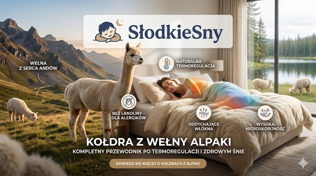 Kołdra z alpaki - poradnik wyboru