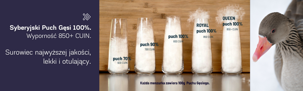 Test wyporności 100g puchu: porównanie sprężystości 850+ CUIN w kołdrze AMZ Queen vs standardowy puch gęsi
